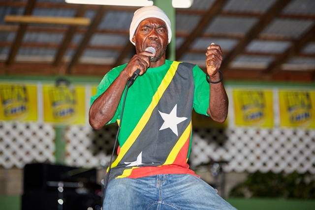 Bath Village Soca Monarch artist Bad Man Polo, winner of the Nevis Culturama Committee’s Soca Monarch First Release Award for Culturama 2017 (Photo by Ryan Maynard)